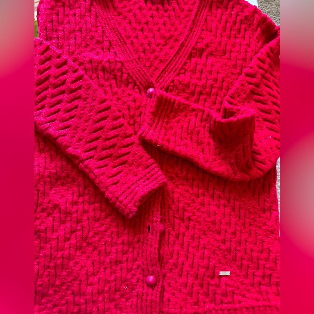 Woolen Cardigan - M